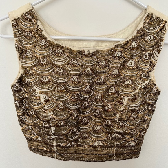 Choli with Palazzo Pants - Picture 1 of 8